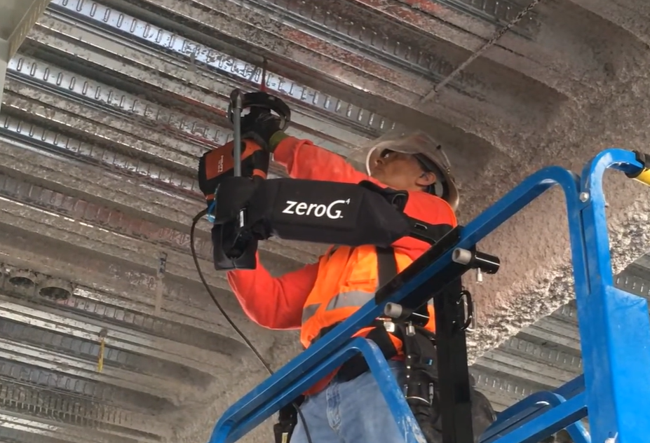 Application: Overhead Drilling & Heavy Power Tool Operations